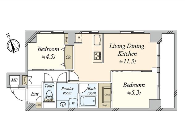 間取図(平面図)