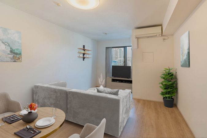 プレミスト北品川 リビング