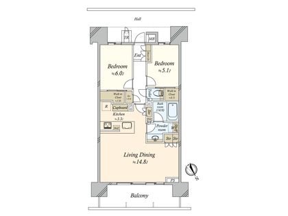 間取図(平面図)