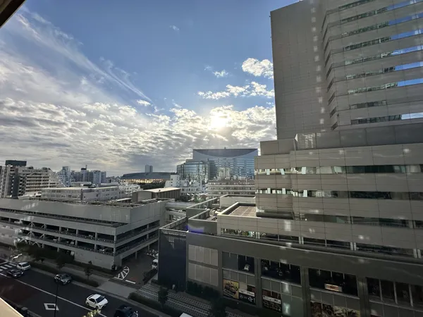 バルコニーからの眺望(2024年2月撮影)