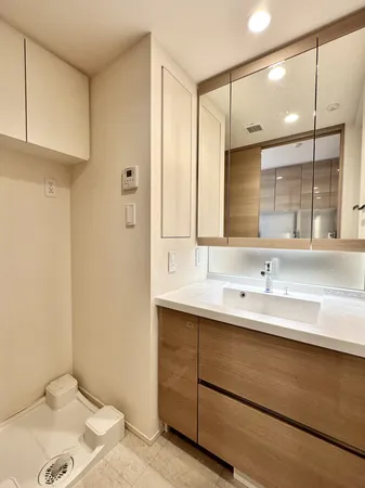 洗面所（2024年2月撮影）