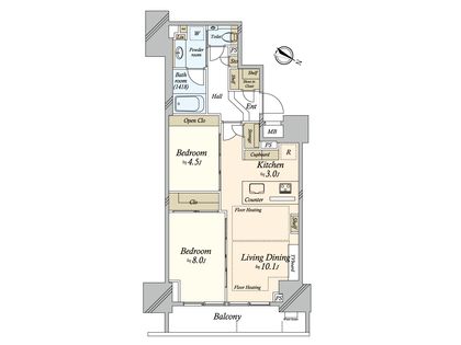 間取図(平面図)