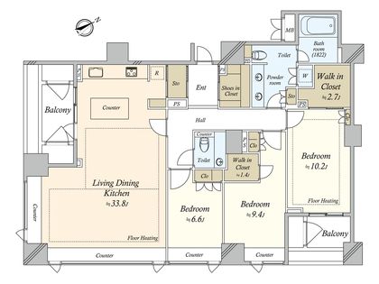 間取図(平面図)