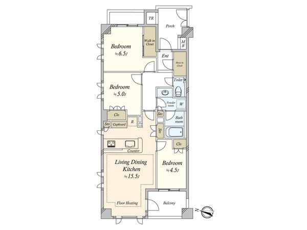 パークホームズ下目黒 間取図(平面図) パークホームズ下目黒 間取図(平面図)