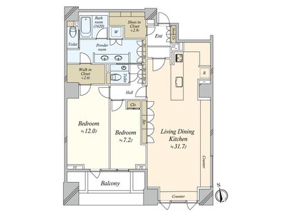 間取図(平面図)