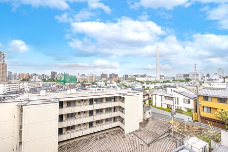 目黒三田パーク・マンション バルコニーからの眺望