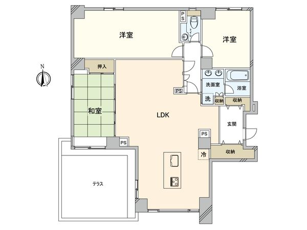 ハウス目黒 間取図(平面図) ハウス目黒 間取図(平面図)