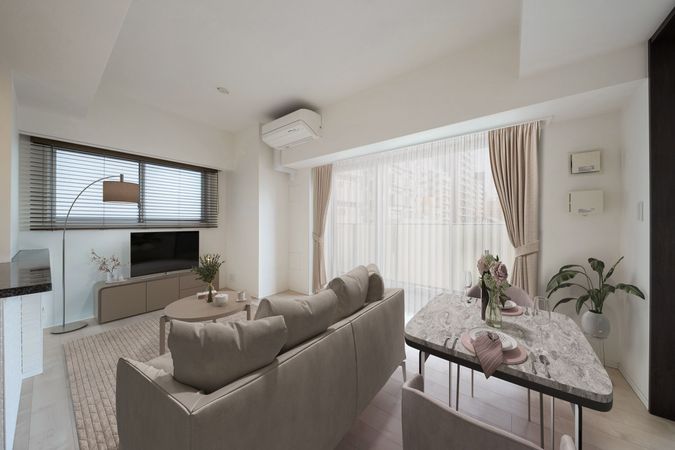 シティハウス目黒ザ・ツイン SOUTH棟 リビング