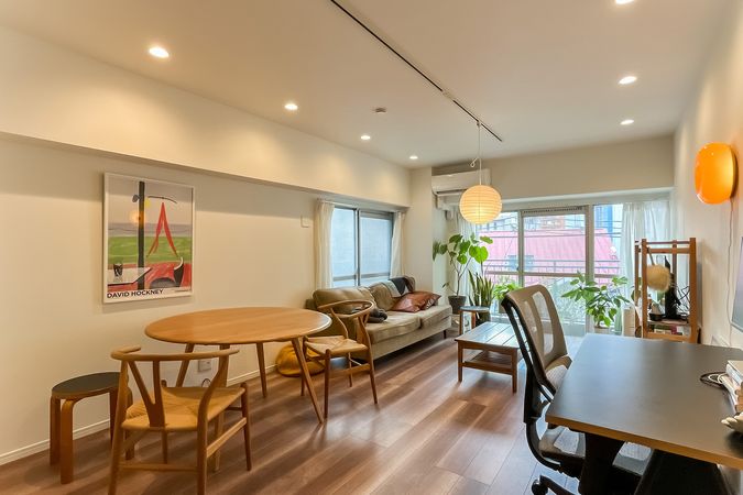 マンション下目黒苑 リビング マンション下目黒苑 リビング