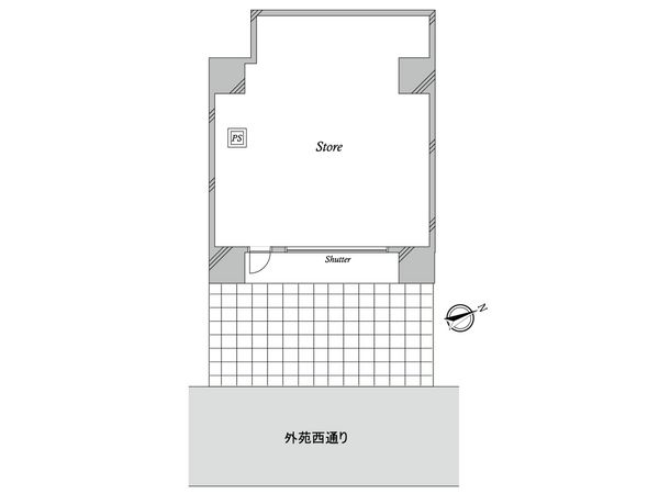 アクシア広尾 間取図(平面図)