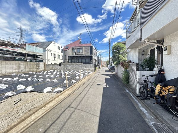 深沢4丁目 土地 A区画 前面道路含む外観