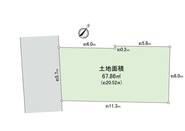 用賀2丁目 土地 区画図 用賀2丁目 土地 区画図