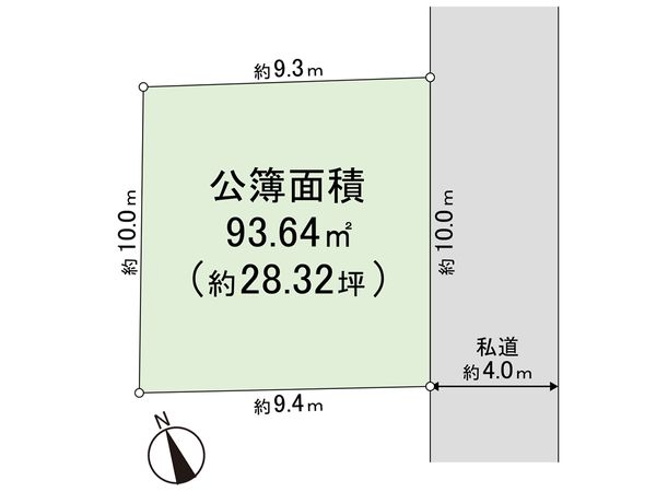 等々力6丁目 土地 区画図 等々力6丁目 土地 区画図