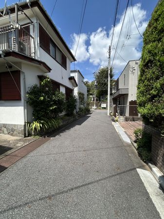 等々力6丁目 土地 前面道路含む外観 等々力6丁目 土地 前面道路含む外観