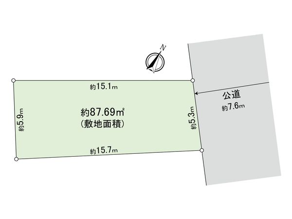 緑が丘1丁目 土地 区画図 緑が丘1丁目 土地 区画図