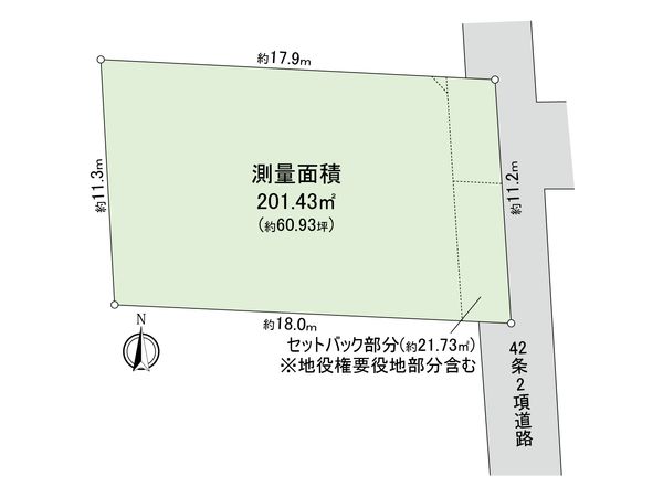 自由が丘2丁目 土地 区画図 自由が丘2丁目 土地 区画図