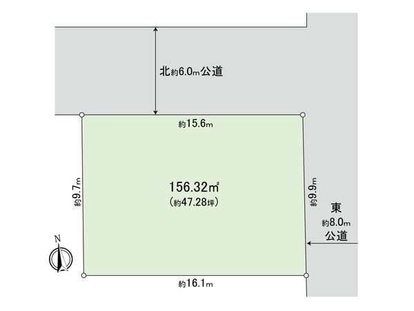 等々力6丁目 土地 区画図 区画図