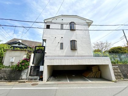 世田谷区上用賀1丁目 土地 前面道路含む外観