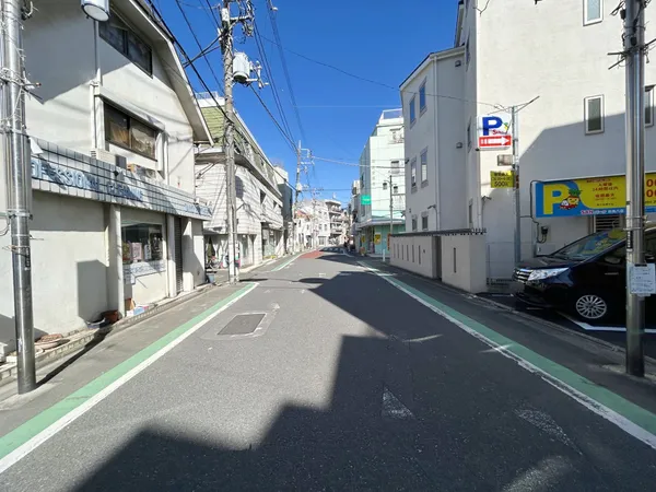 前面道路