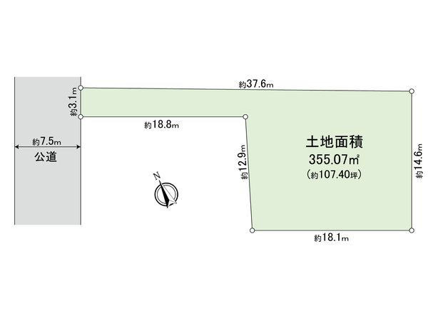奥沢7丁目 土地 区画図 奥沢7丁目 土地 区画図