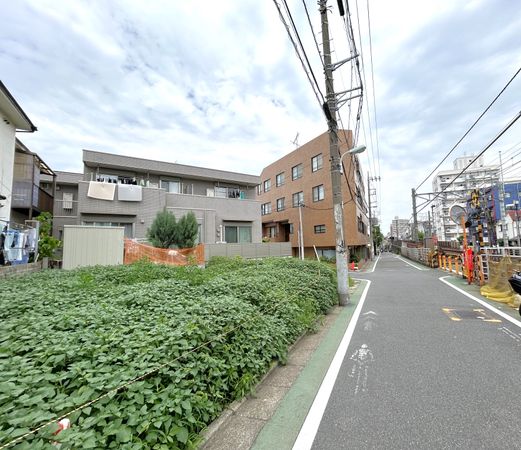 中根1丁目 土地 前面道路含む外観 中根1丁目 土地 前面道路含む外観