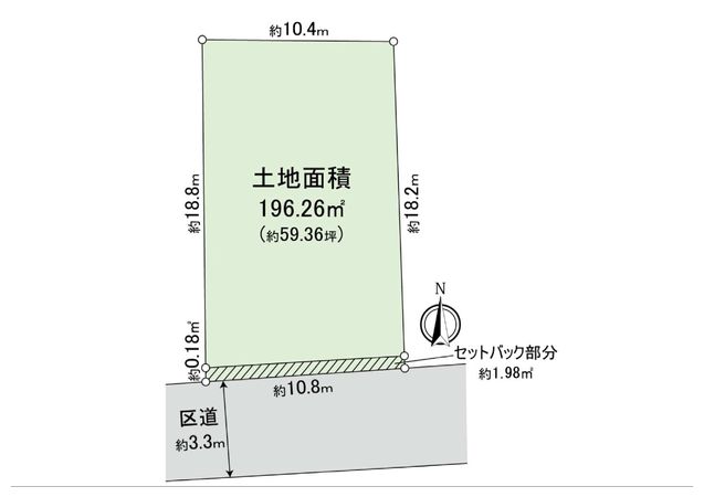 奥沢2丁目 土地 区画図 奥沢2丁目 土地 区画図