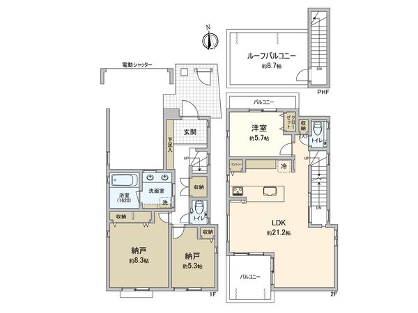 奥沢5丁目 新築戸建 間取図(平面図) 奥沢5丁目 新築戸建 間取図(平面図)