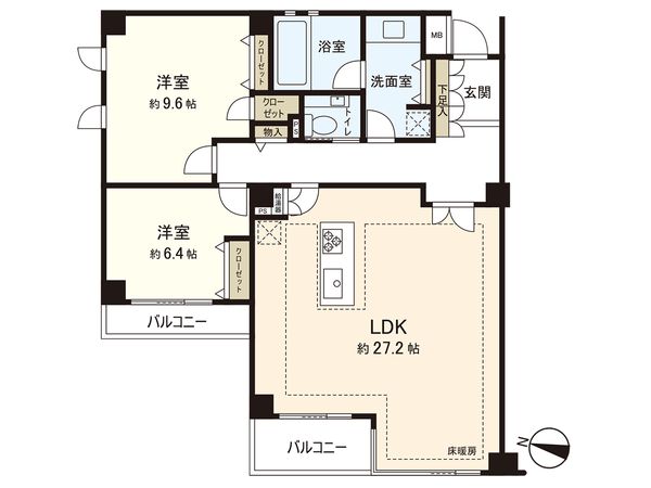 間取図(平面図)