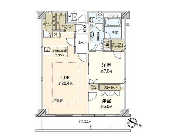 間取図(平面図)