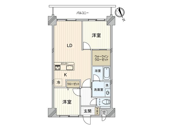 グレイス二子玉川 間取図(平面図)