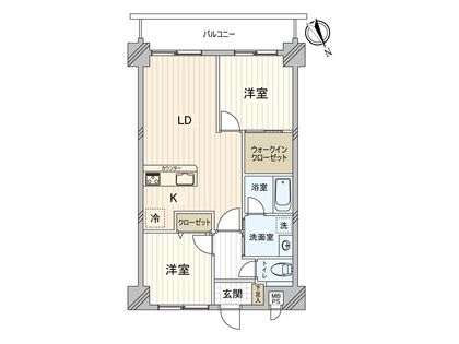 グレイス二子玉川 間取図(平面図)