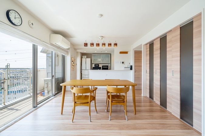 ドルフ都立大 リビング