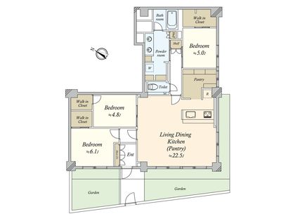 間取図(平面図)