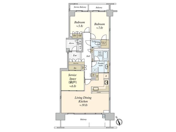 間取図(平面図)
