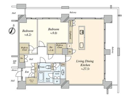 間取図(平面図)