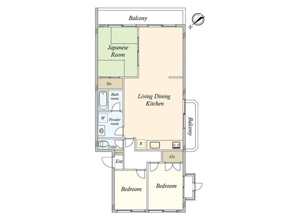 ライオンズマンション鉢山 間取図(平面図) ライオンズマンション鉢山 間取図(平面図)