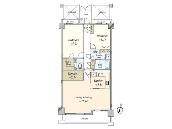 藤和目黒八雲ホームズ 間取図(平面図) 藤和目黒八雲ホームズ 間取図(平面図)