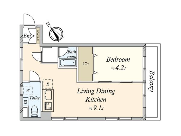 パラスト青葉台 間取図(平面図)
