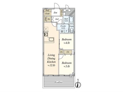 間取図(平面図) 間取図(平面図)