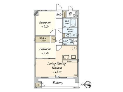 間取図(平面図)