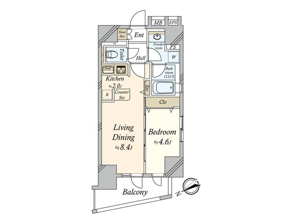 シティインデックス西五反田 間取図(平面図) シティインデックス西五反田 間取図(平面図)