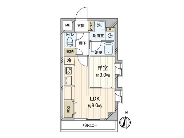 ベルハイム自由が丘 間取図(平面図) ベルハイム自由が丘 間取図(平面図)