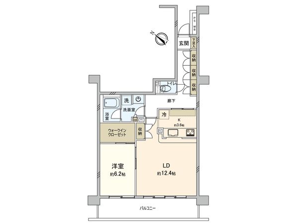 シスナブ池袋本町 間取図(平面図)