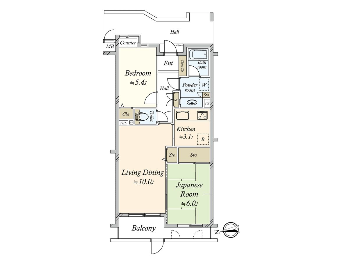 間取図(平面図)