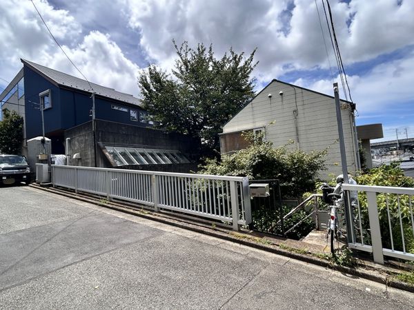 品川区西大井4丁目 土地 前面道路含む外観