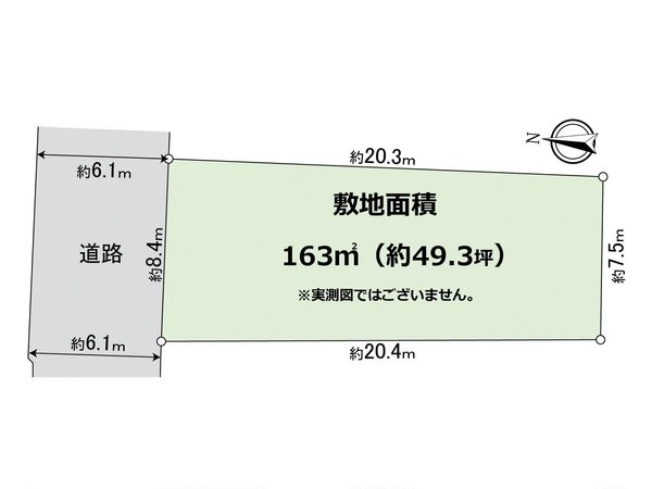 東京都杉並区永福4丁目 区画図 東京都杉並区永福4丁目 区画図