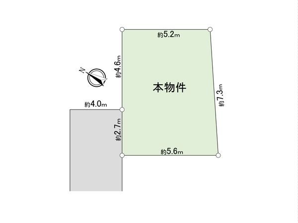 大田区南馬込1丁目 土地 区画図 大田区南馬込1丁目 土地 区画図