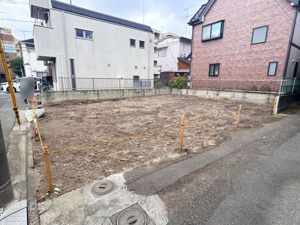 大田区大森中2丁目 土地 前面道路含む外観