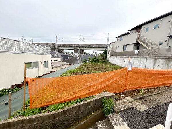 大田区東馬込1丁目 新築戸建 前面道路含む外観 大田区東馬込1丁目 新築戸建 前面道路含む外観