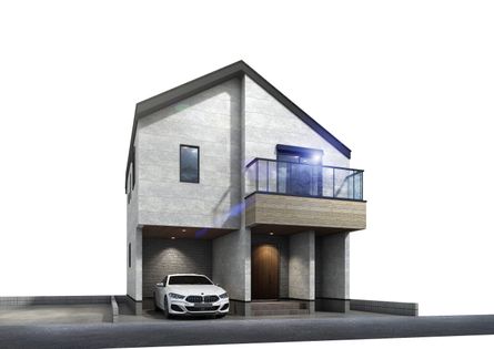 大田区山王3丁目 新築戸建 外観パース図